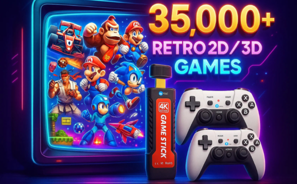Maizic GD30 Retro Game Console with 35,000+ Games