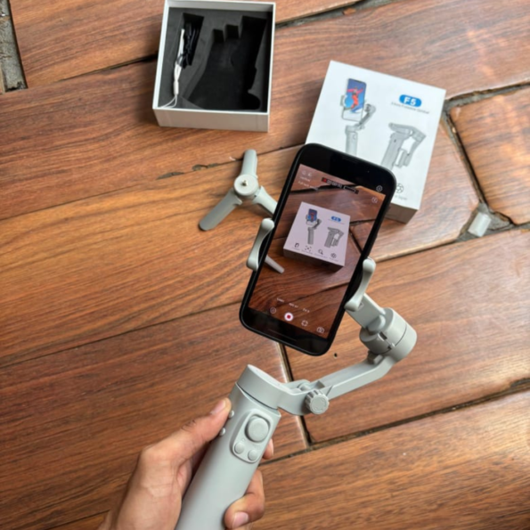 F5 3-Axis Smartphone Gimbal Stabilizer with Face Tracking