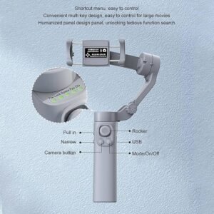 F5 3-Axis Smartphone Gimbal Stabilizer with Face Tracking