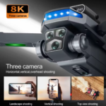 P18 Pro Drone with Triple Camera & Optical Flow Positioning