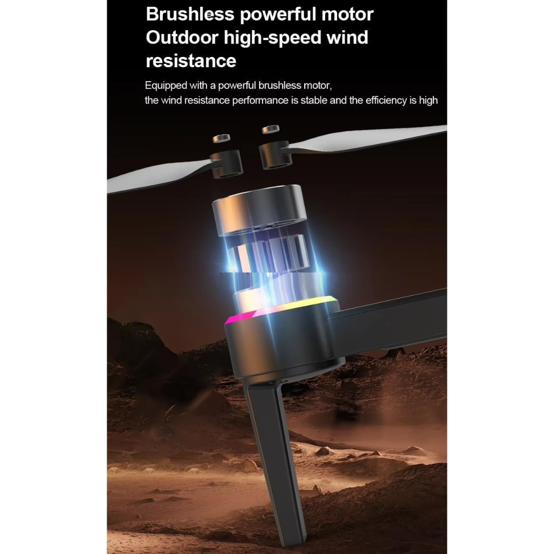 A7 Pro Brushless Motor Camera Drone with 480P HD A7 Pro Brushless Motor Camera Drone with 480P HD