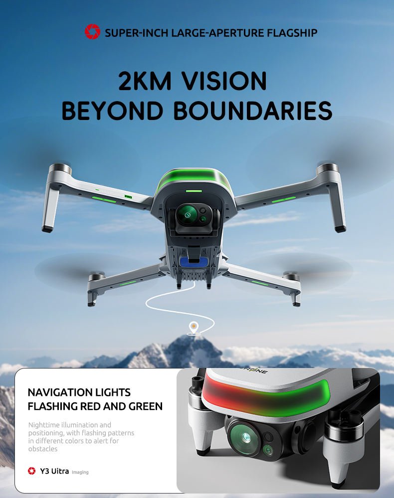 P31 Pro GPS Drone with 3KM Range, 3 batteries & Night Vision P31 Pro GPS Drone with 3KM Range, 3 batteries & Night Vision