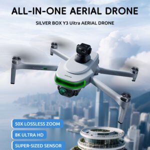 P31 Pro GPS Drone with 3KM Range, 3 batteries & Night Vision