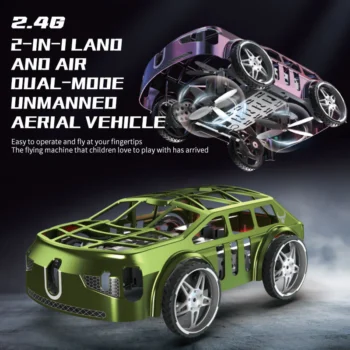 SG900PRO 2-in-1 Air & Ground RC Flying Car with LED Lights
