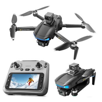 V06 3-Axis Gimbal GPS Drone with 8K Camera & Display Remote