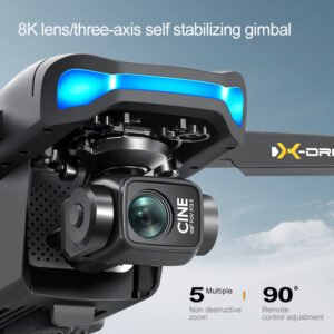 V06 3-Axis Gimbal GPS Drone with 8K Camera & Display Remote