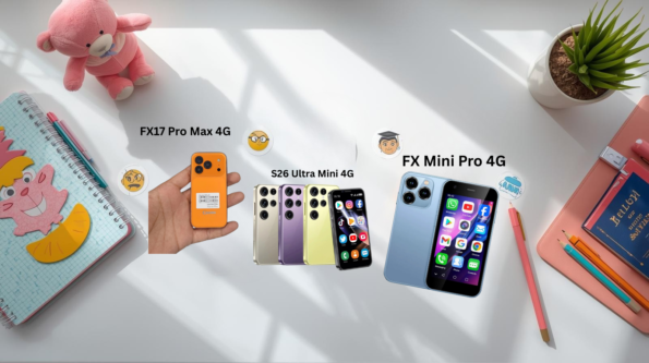 Mini phones for kids with parental control features