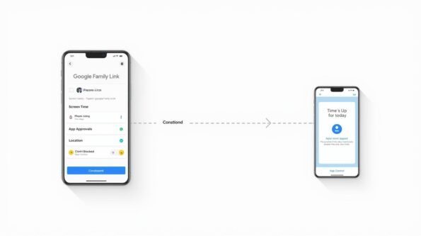 Mini phones for kids with parental control features