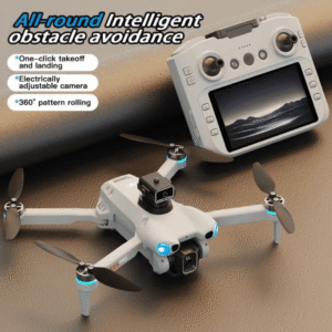 DJW M5 Ultra Foldable Brushless Drone with Display Remote