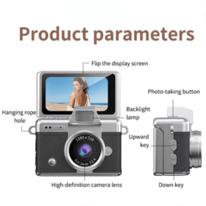 FX LK-027 Mini Flip Screen HD Digital Travel Camera