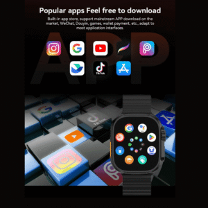 HW Ultra 3 5G Android AMOLED Camera Smartwatch (8GB/256GB)