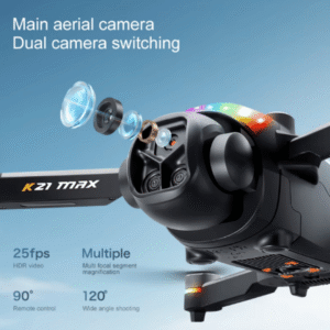 K21 MAX 4K Dual Camera Drone with Remote Screen Controller