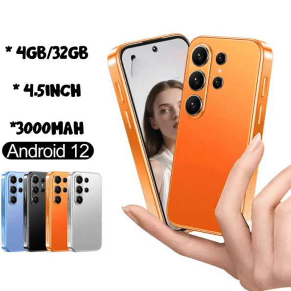 S26 Mini 5G Smartphone 4GB RAM 32GB Storage 4.5″ HD Display