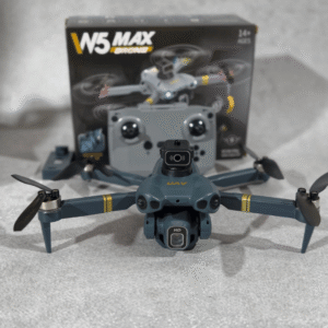 W5 Max 4K Dual Camera Drone | Brushless Motor & Dual Battery