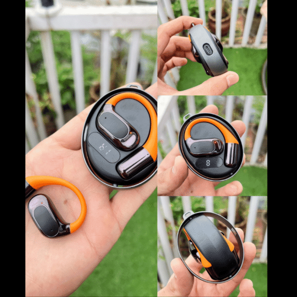 FX M113 Bone Conduction Ear-Clip True Wireless Earbuds