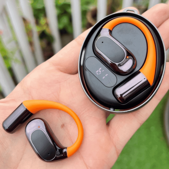 FX M113 Bone Conduction Ear-Clip True Wireless Earbuds