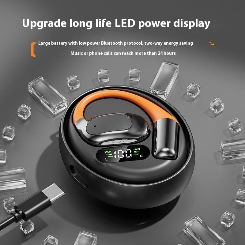 FX M113 Bone Conduction Ear-Clip True Wireless Earbuds (4) FX M113 Bone Conduction Ear-Clip True Wireless Earbuds