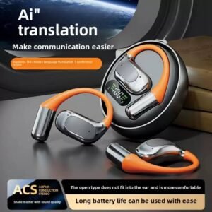 FX M113 Bone Conduction Ear-Clip True Wireless Earbuds