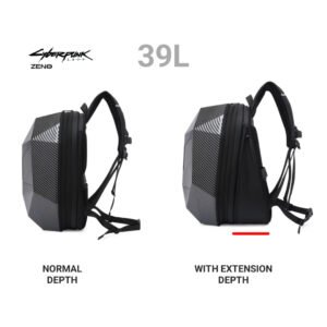 FX Cyberpunk Zeno LED Backpack 39L Hardshell Backpack