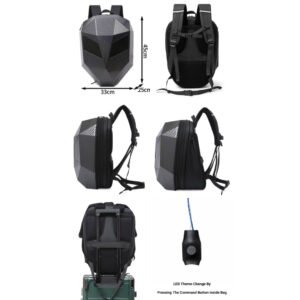 FX Cyberpunk Zeno LED Backpack 39L Hardshell Backpack