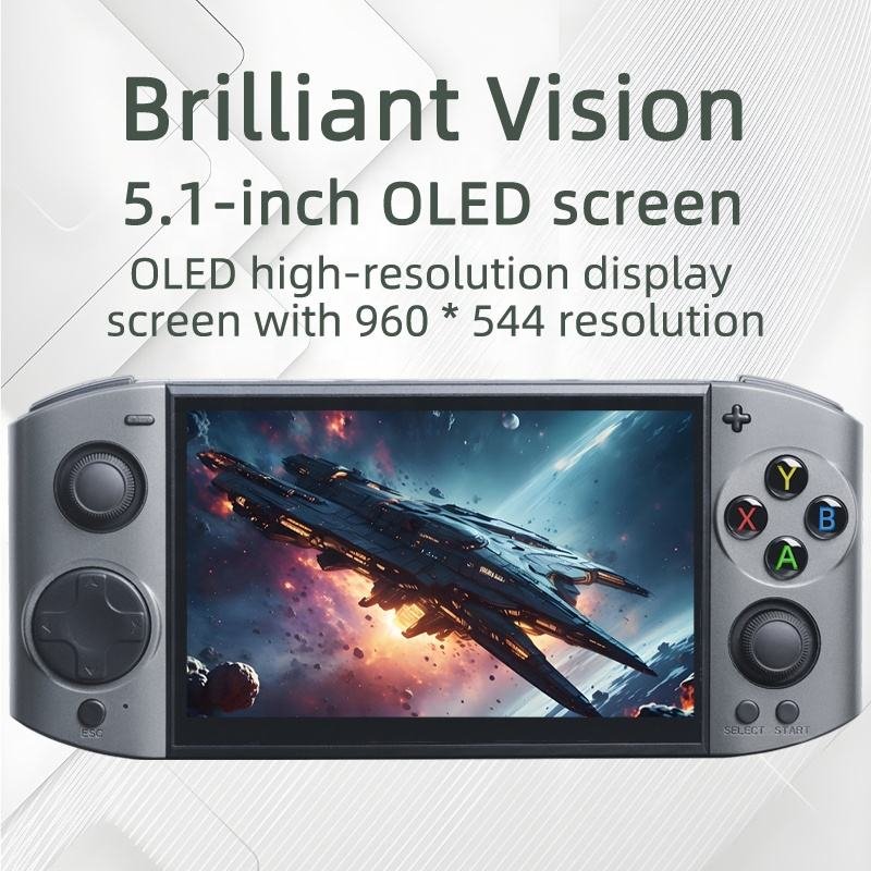 FX 09 Ultra Handheld Game Console with 5.1 Inch OLED Screen