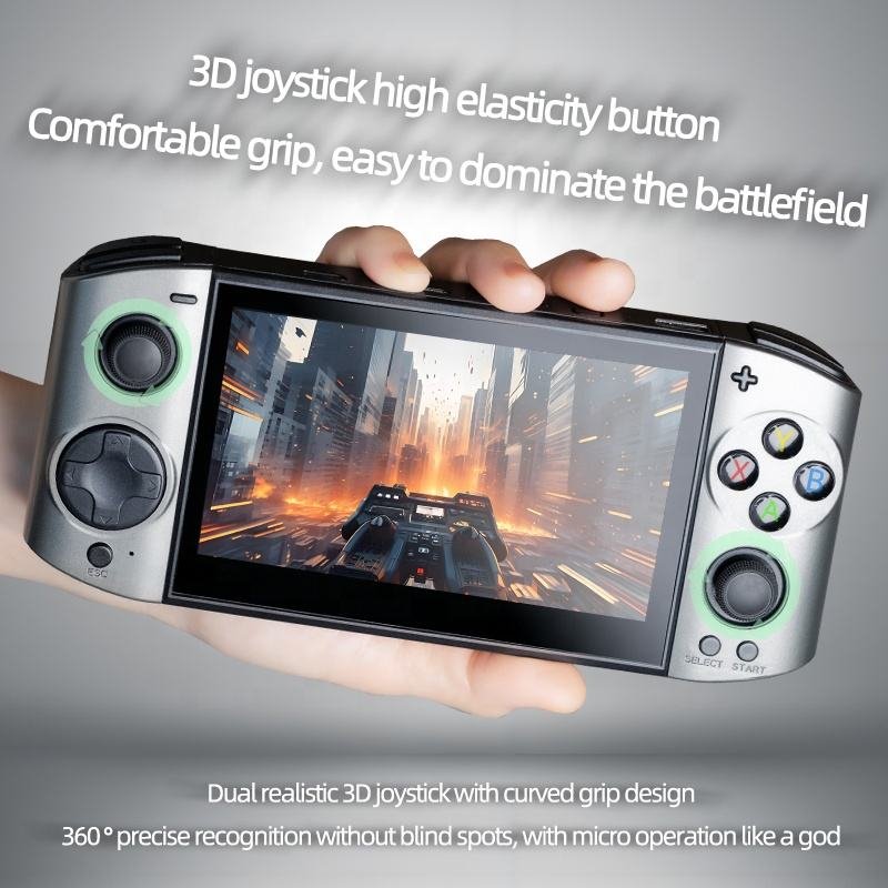 FX 09 Ultra Handheld Game Console with 5.1 Inch OLED Screen