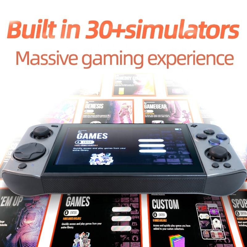 FX 09 Ultra Handheld Game Console with 5.1 Inch OLED Screen