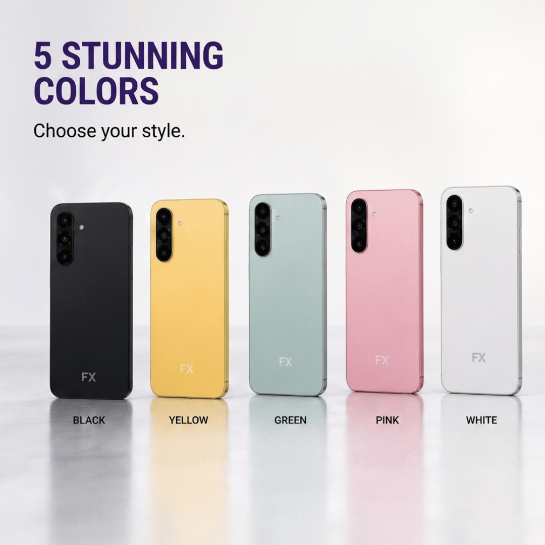 FX A17 5G Android Smartphone 8GB 256GB Metal Body (4) FX A17 5G Android Smartphone 8GB 256GB | Metal Body