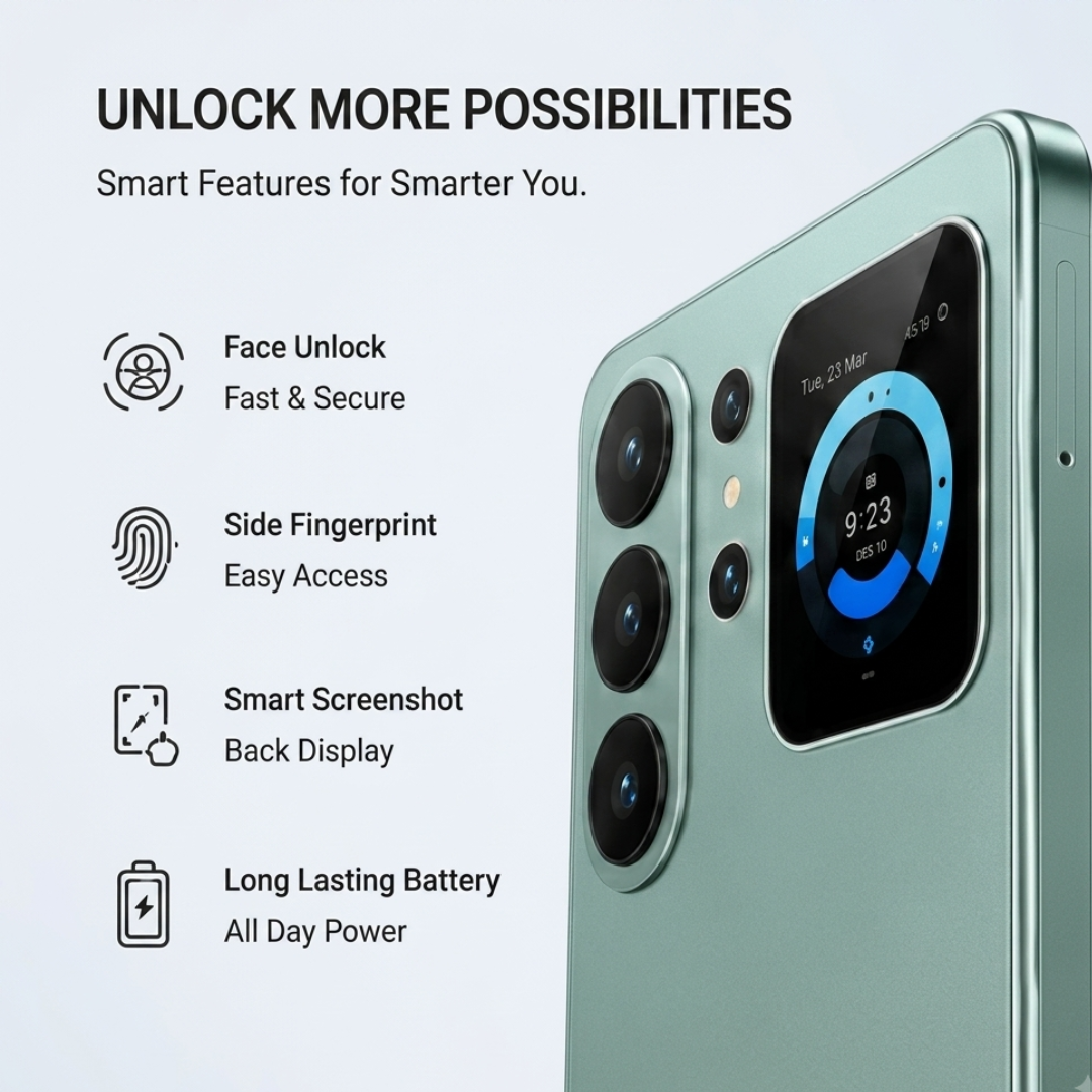 FX Pro 15 5G Dual Display Smartphone 6GB 64GB