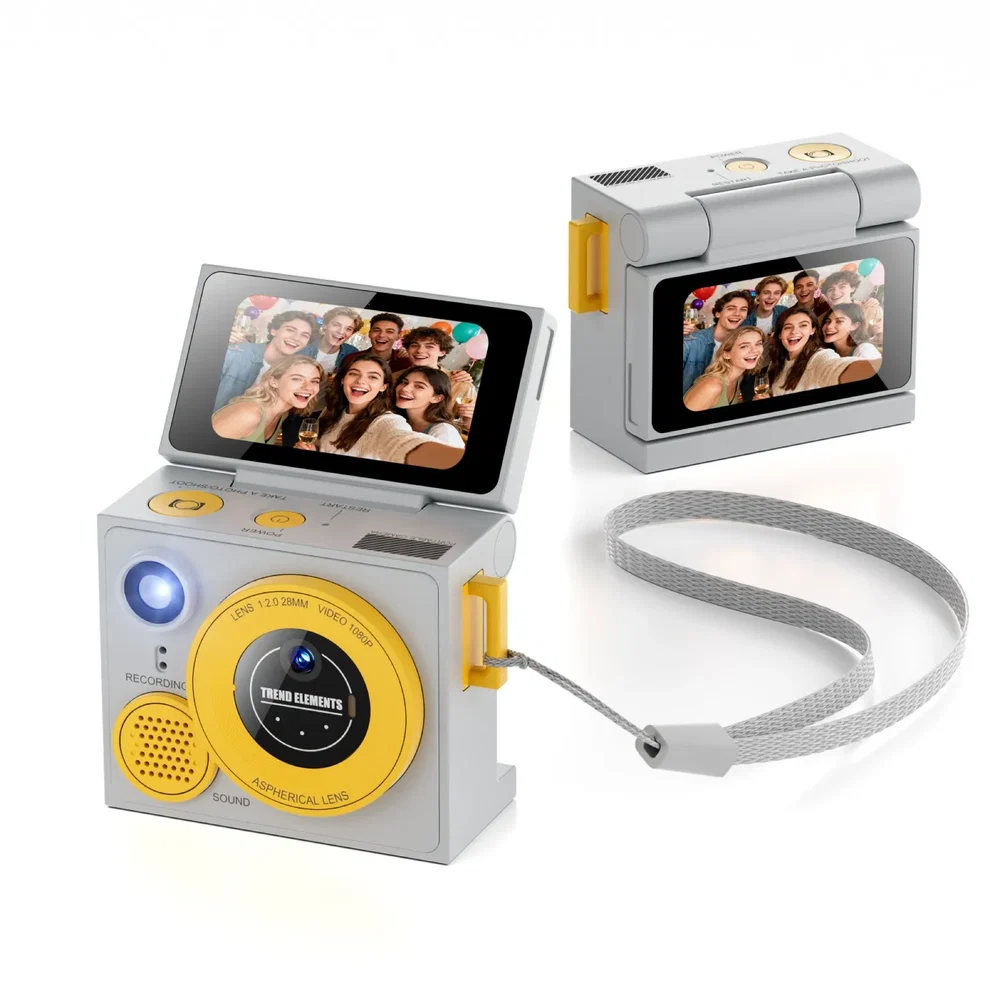G13 Pro Mini Thumb Camera 1080P HD Dual Lens & Flip Screen (1) G13 Pro Mini Thumb Camera 1080P HD Dual Lens & Flip Screen