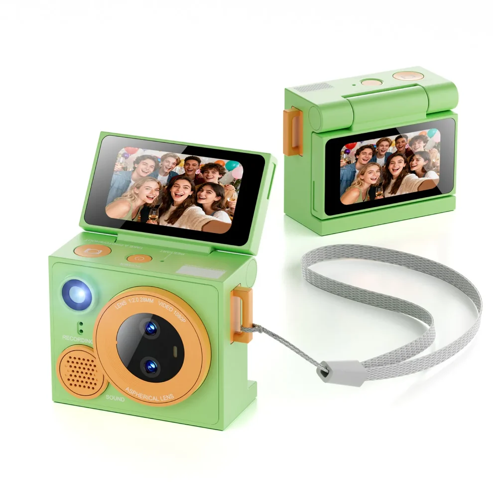 G13 Pro Mini Thumb Camera 1080P HD Dual Lens & Flip Screen (3) G13 Pro Mini Thumb Camera 1080P HD Dual Lens & Flip Screen