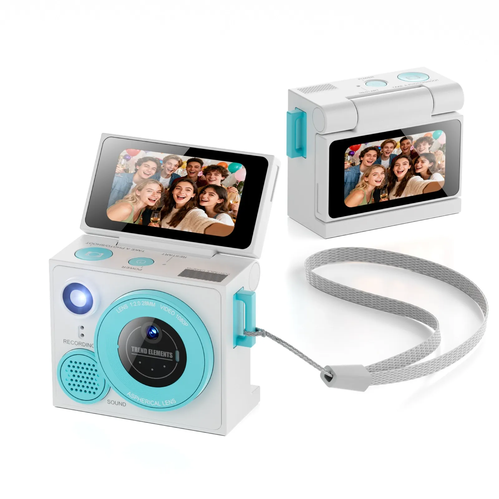 G13 Pro Mini Thumb Camera 1080P HD Dual Lens & Flip Screen (9) G13 Pro Mini Thumb Camera 1080P HD Dual Lens & Flip Screen