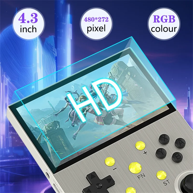 G30 4.3 Inch Handheld Game Console with 64GB Card