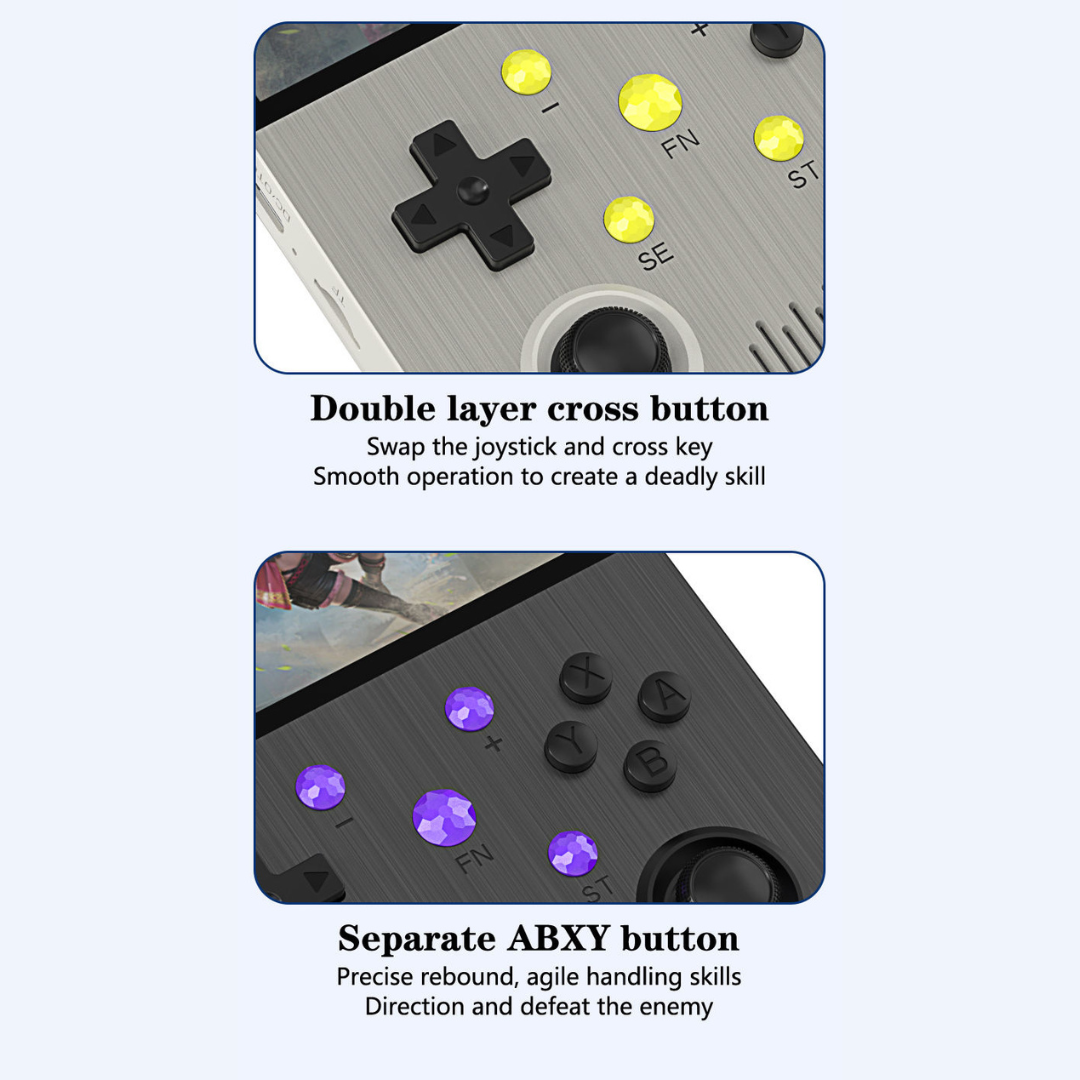 G30 4.3 Inch Handheld Game Console with 64GB Card