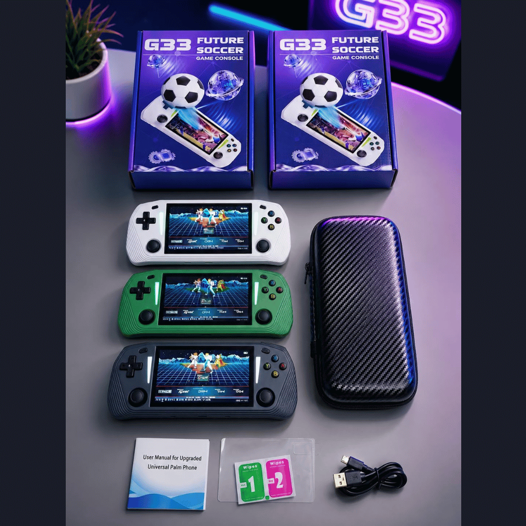 G33 4.3 Inch Handheld Gaming Console with 128GB Storage