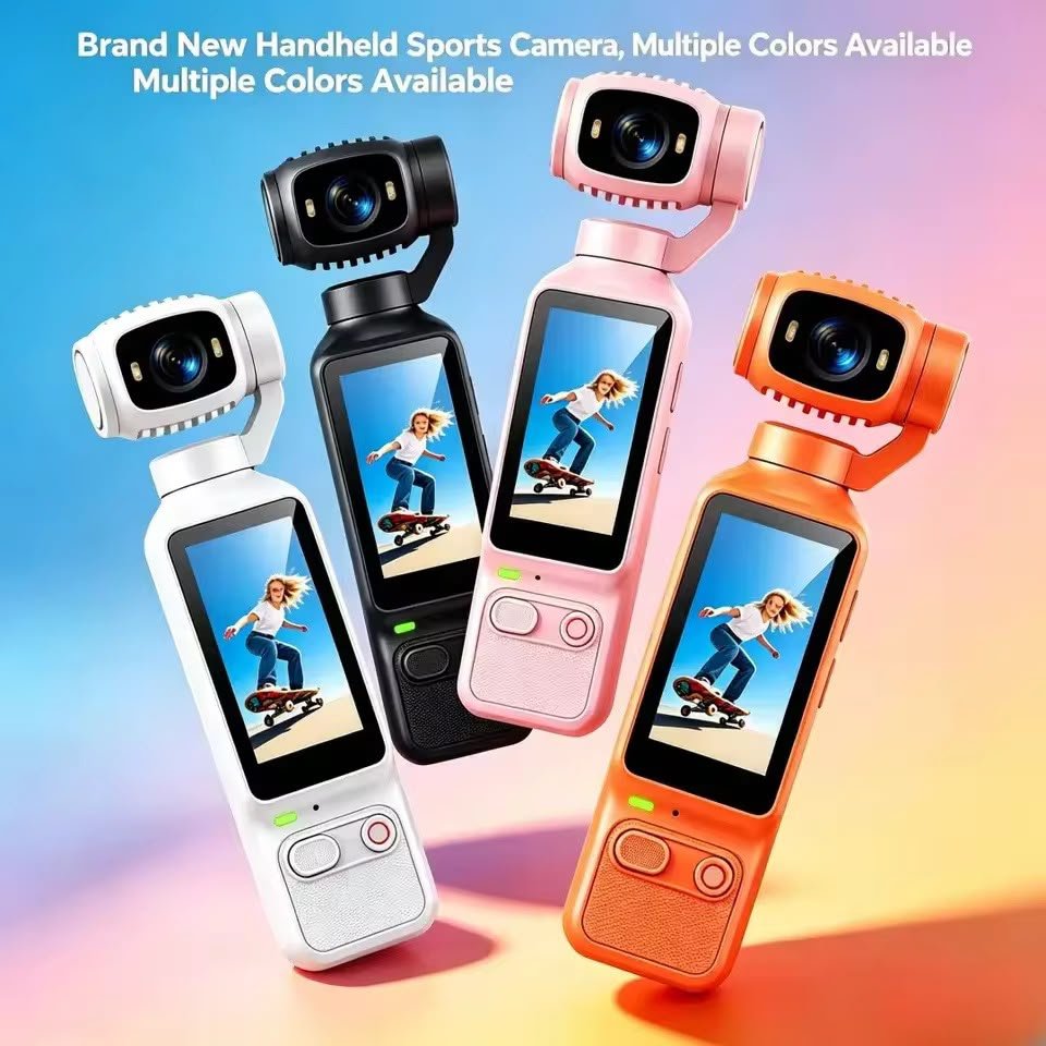 LK-032 Handheld Vlog Action Camera with Stabilization