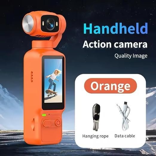 LK-032 Handheld Vlog Action Camera with Stabilization