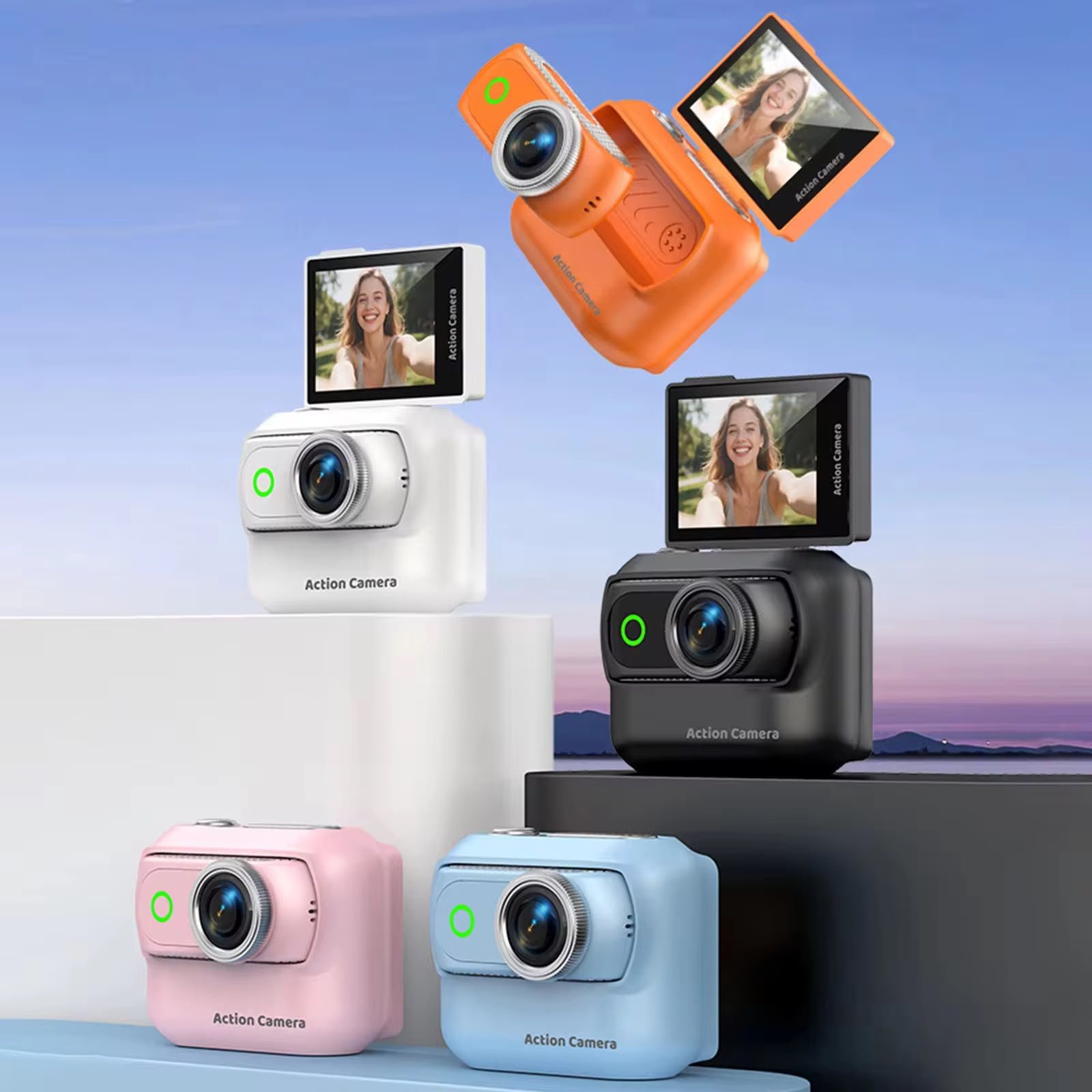 Lk-018 1080P Full HD Action Camera Waterproof & WiFi (5) Lk-018 1080P Full HD Action Camera Waterproof & WiFi
