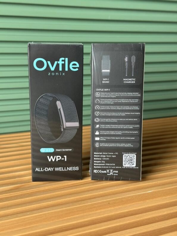 OVFLE ZONIX FIT BAND WP-1 Smart Fitness Band