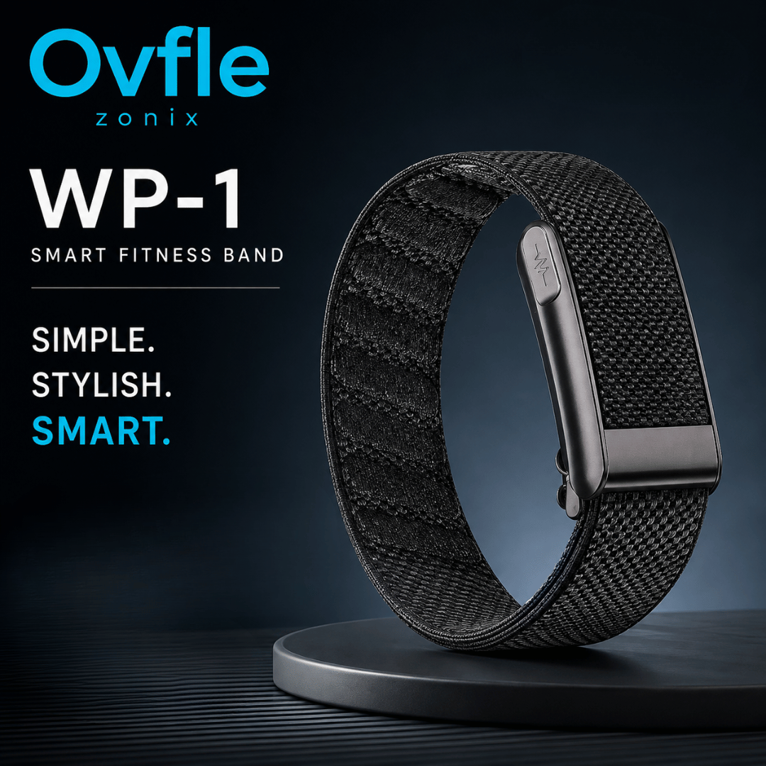 OVFLE ZONIX FIT BAND WP-1 Smart Fitness Band