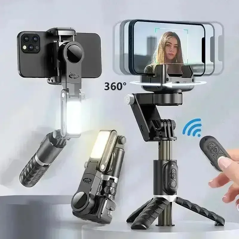 Q18 1-Axis Gimbal Stabilizer with Selfie Stick (4) Q18 1-Axis Gimbal Stabilizer with Selfie Stick