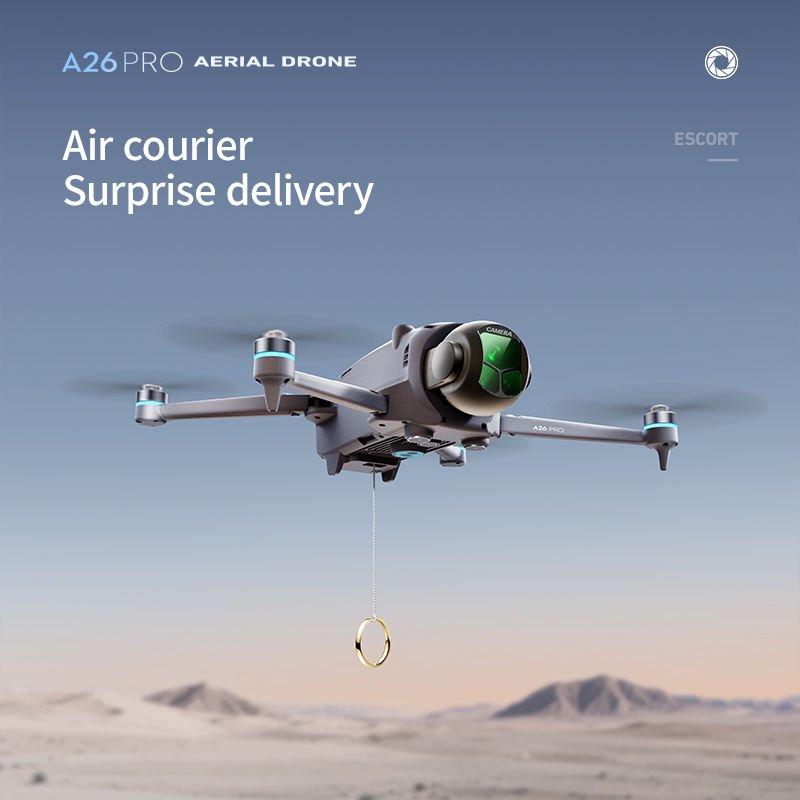 A26 Pro 4K GPS Brushless Drone with Screen Remote