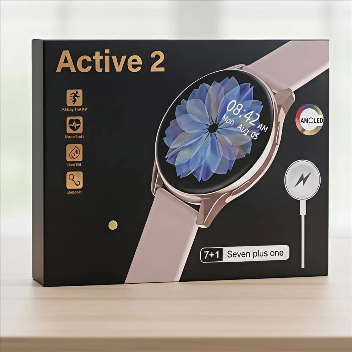 Active 2 Smartwatch Bluetooth Calling + 7 Straps