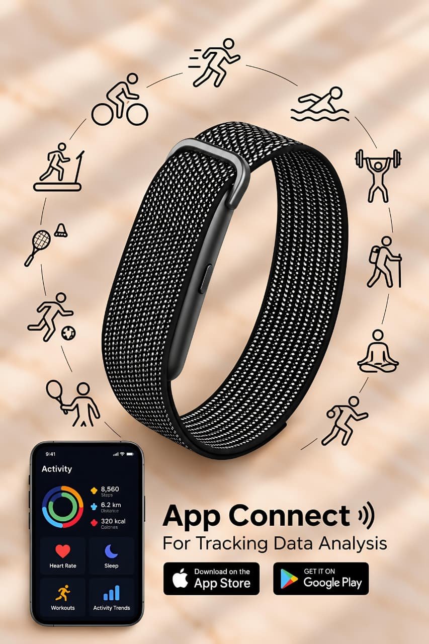 FX Air Band Fitness Tracker No Display Health Band (11) FX Air Band Fitness Tracker | No Display Health Band