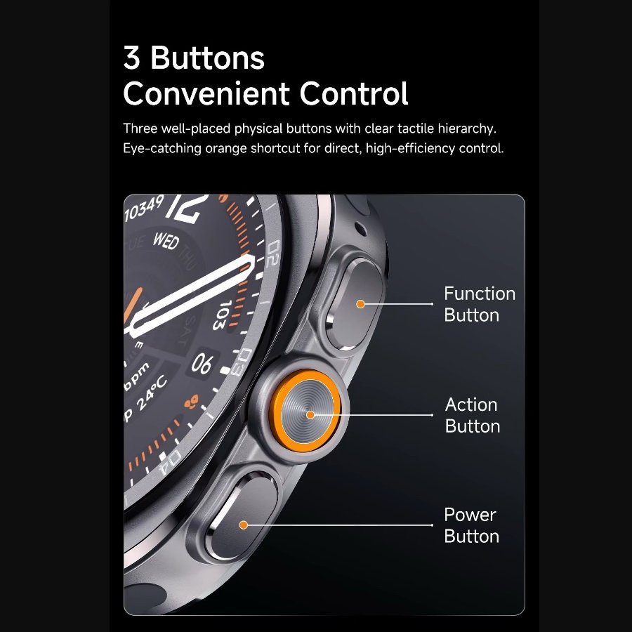 FX Watch Ultra 2 49mm Bluetooth Calling Smartwatch