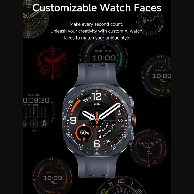 FX Watch Ultra 2 49mm Bluetooth Calling Smartwatch