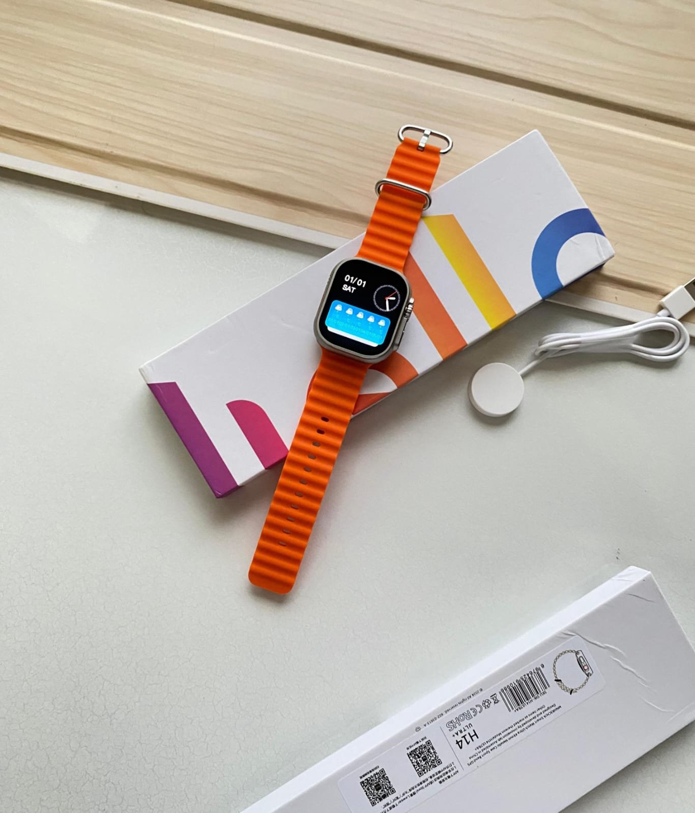 H14 Ultra Gen 2 Smart Watch with AMOLED Display