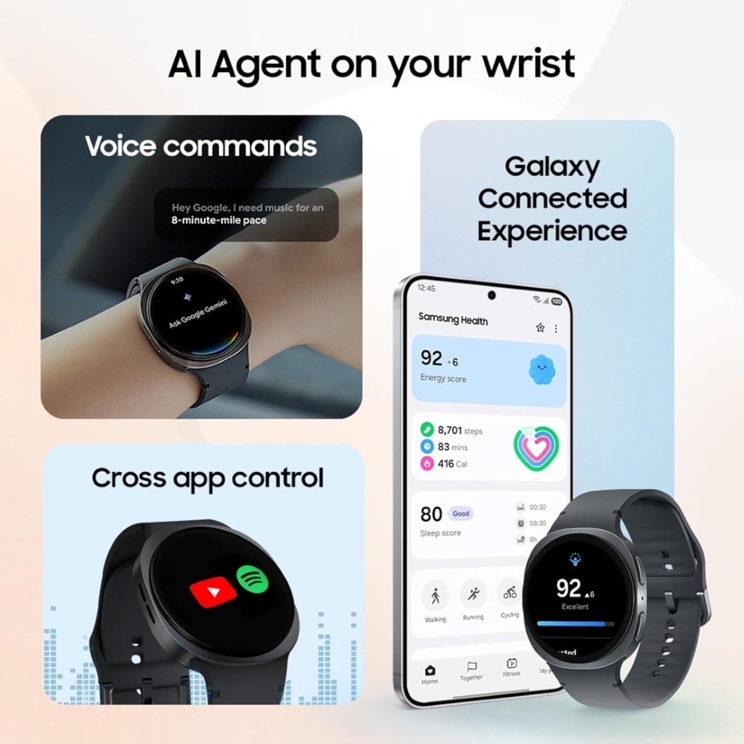 HA-Watch 8 Smartwatch Bluetooth Calling & Fitness