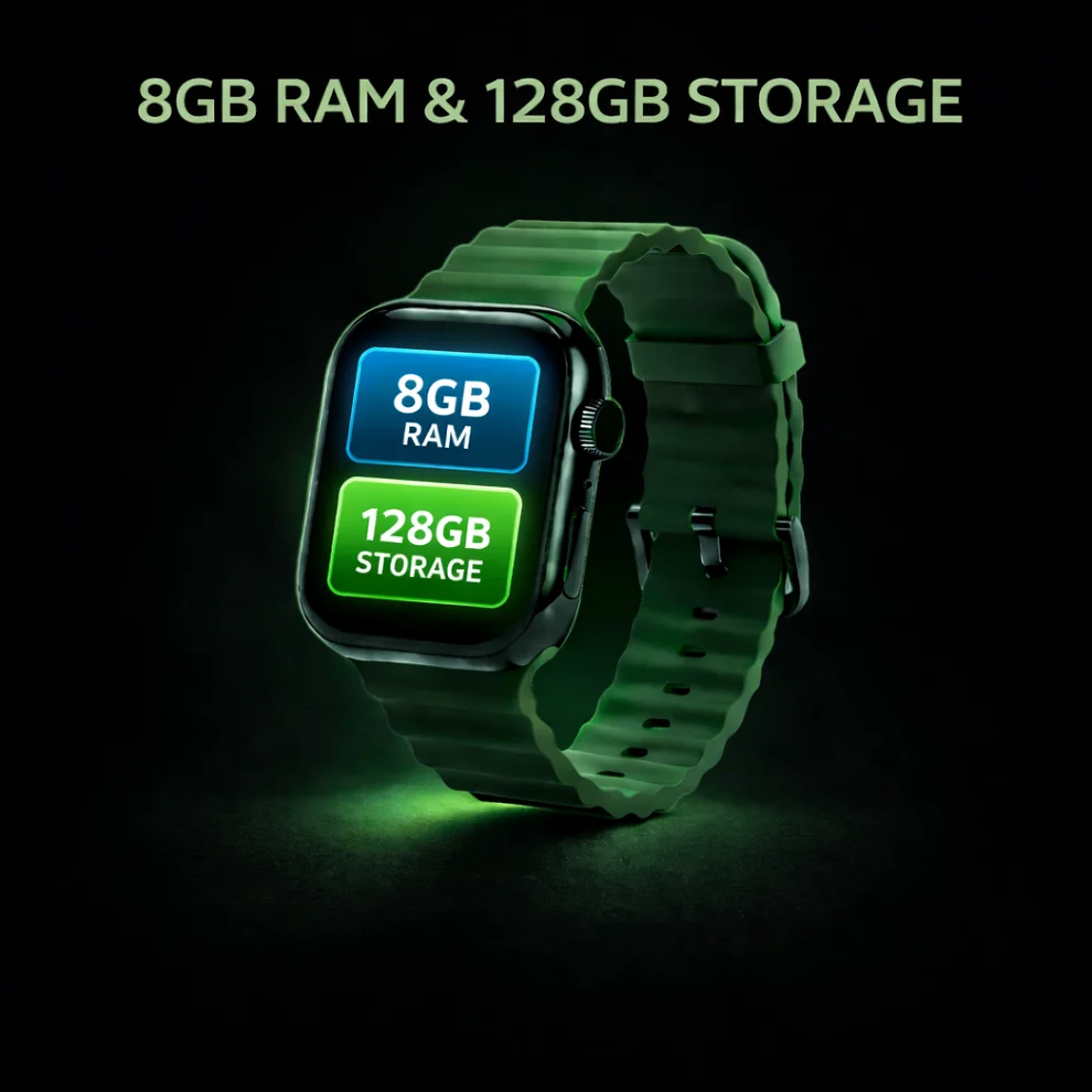 WS68 Android Smartwatch 5G with 8GB RAM & 128GB