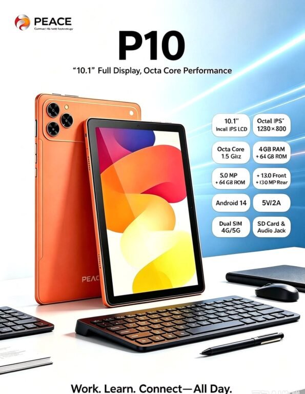 FX P10 Android Tablet 10.1 4GB64GB 5G